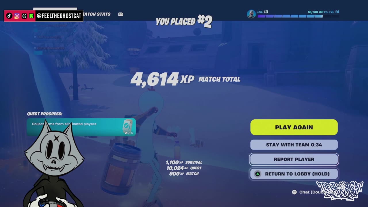 The GhostCat Broadcast: Fortnite/Lollipop ChainSaw