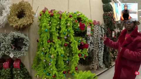 VIBING WITH P WE DECORATED THE LIVING ROOM _THE GRINCH_ THEME_ I CANT BELIEVE THIS HAPPENED