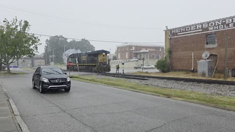 CSX Working the Conecuh Valley Interchange