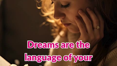 Your dreams aren’t random.