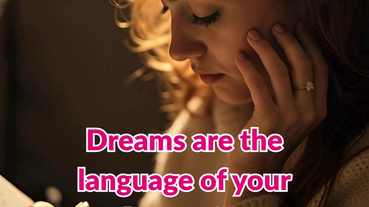 Your dreams aren’t random.