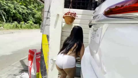 CAR WASH WITH PANDORA KAAKI