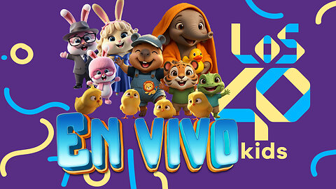 LOS40 Kids 🎶 Música Infantil en Vivo 24 Horas – Canciones para Bailar y Cantar