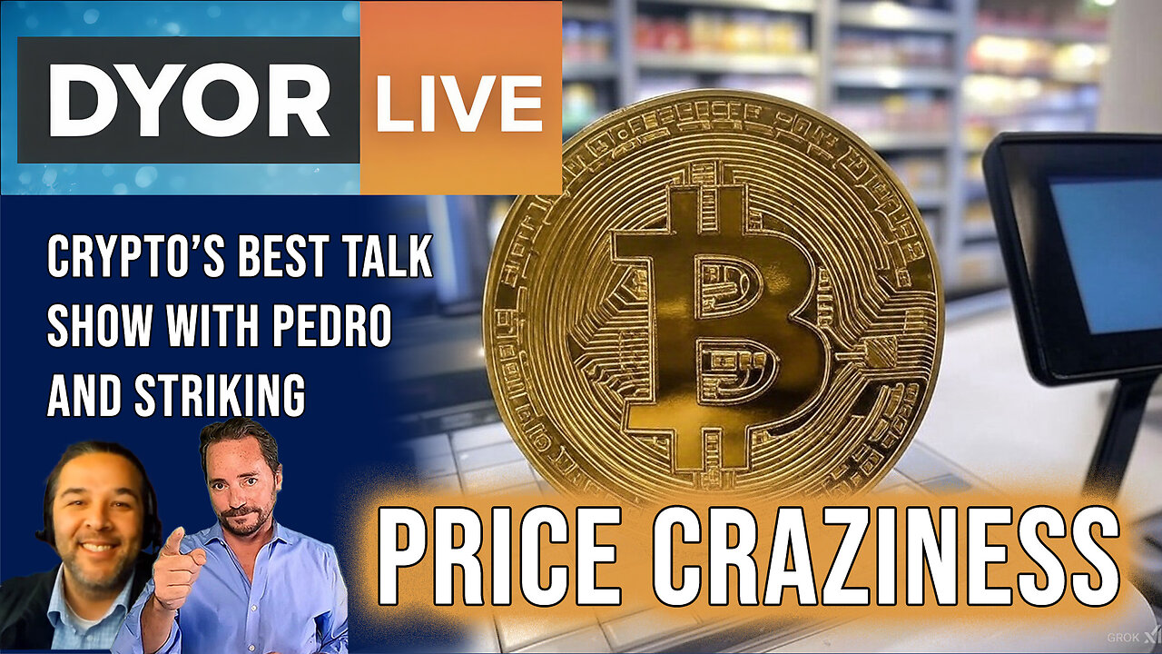 DYOR Live: Bitcoin Price Action - Craziness Continues