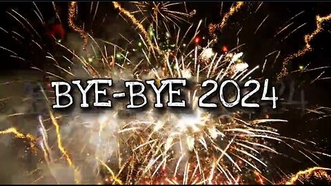 Bye-bye 2024 écourté. 🍾🎵🎶📽🎞🎬