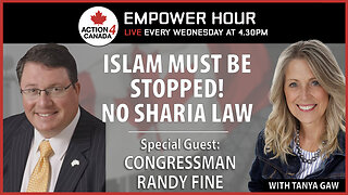 Islam Must Be Stopped: No Sharia Law — With Tanya Gaw & Congressman Randy Fine Nov. 19, 2025