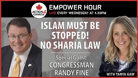 Islam Must Be Stopped: No Sharia Law — With Tanya Gaw & Congressman Randy Fine Nov. 19, 2025