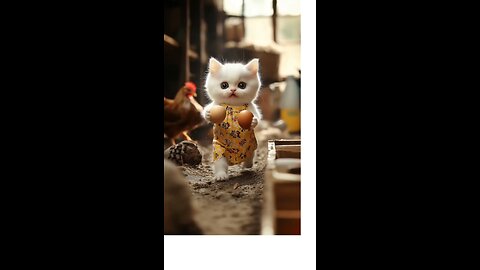 Cat funny video