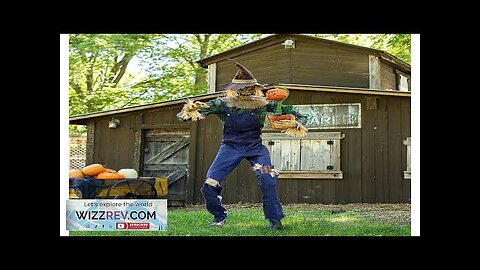 Rotten Harvester Scarecrow Animated Decoration Review