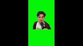 Timothée Chalamet Frown | Green Screen