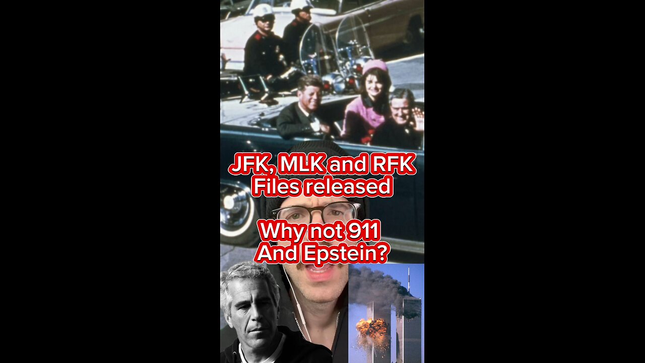 JFK MLK and RFK Files Released Why not 911