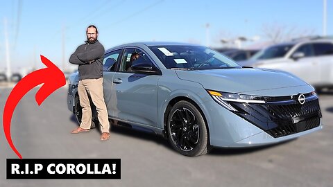 Nissan LEFT TOYOTA in the DUST! //2026 Nissan Sentra SR//