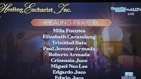 The Healing Eucharist We Praise You
