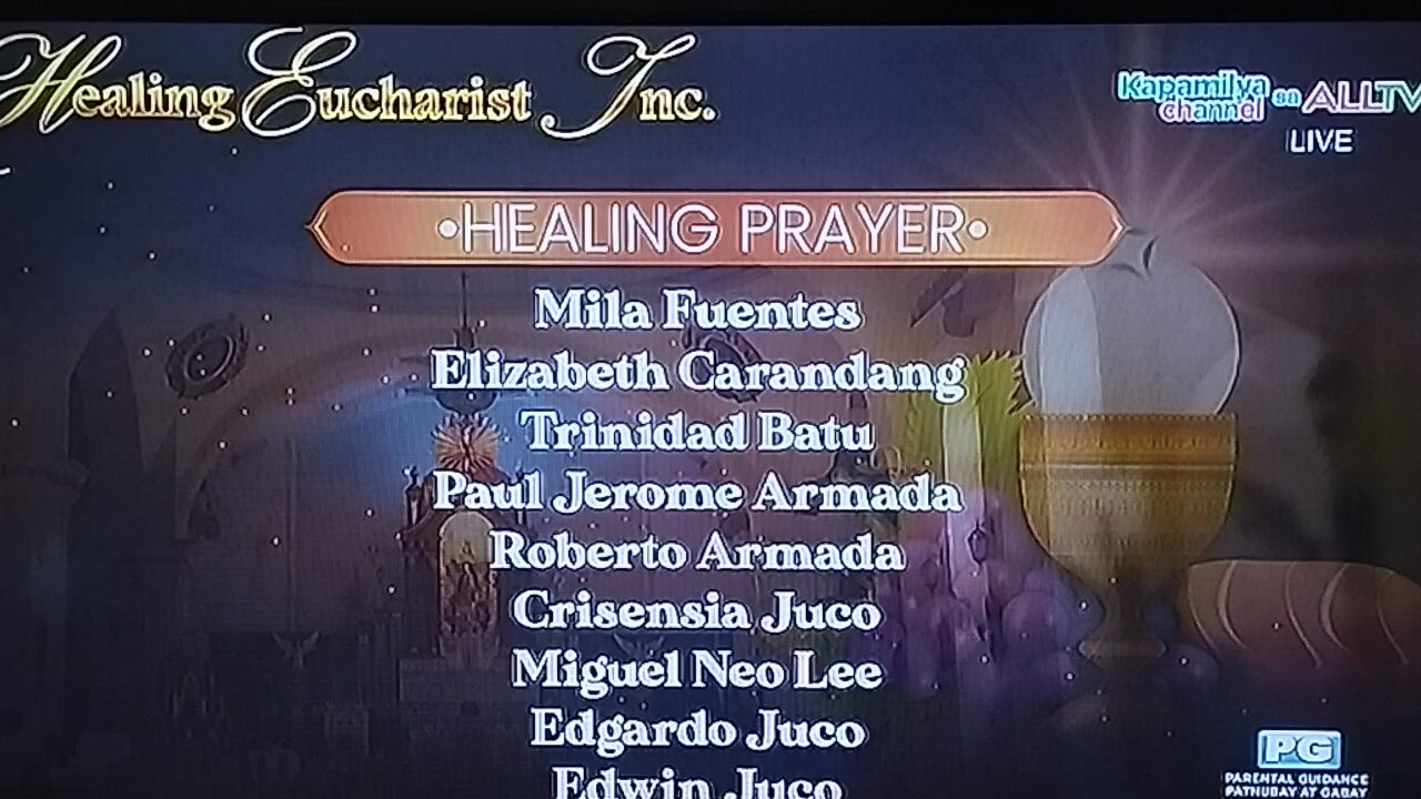 The Healing Eucharist We Praise You