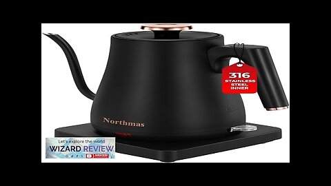 Gooseneck Electric Kettle Northmas Electric Tea Kettle Auto Shut Off 316 Stainless Review