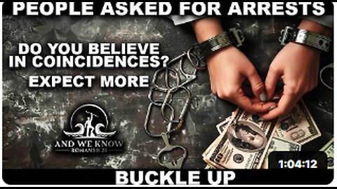 NOaDS 1.8.26 Buckle up, People asked for arrests, Expect more, Corruption exposed at all levels