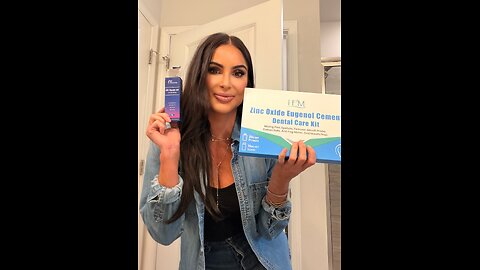 Part 1 DIY Bonding My Front Teeth Zinc Oxide Dental Care Kit #veneers #teeth