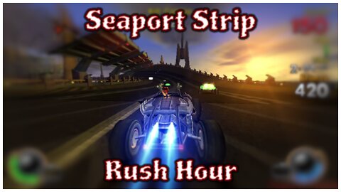 Jak X: Combat Racing | Seaport Strip - Rush Hour