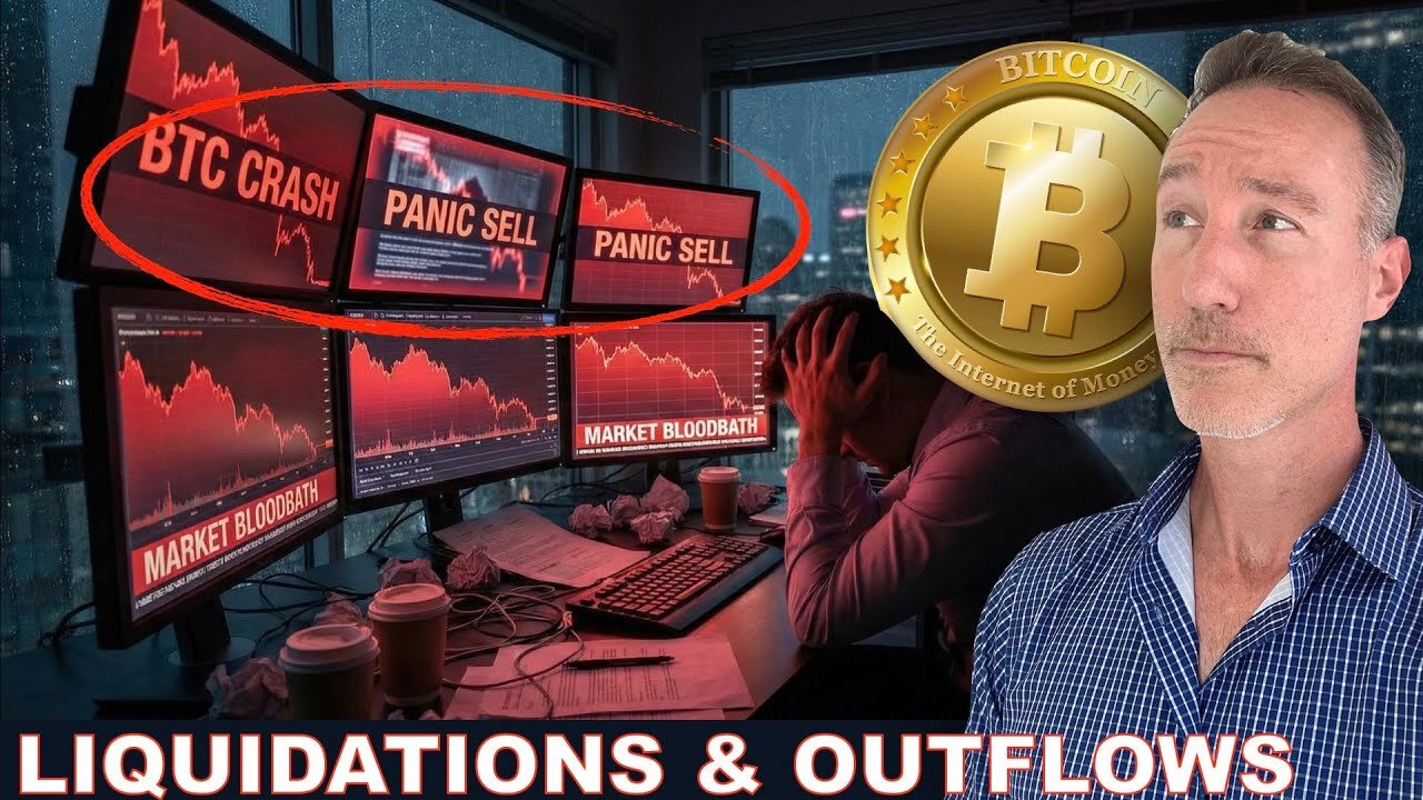 Bitcoin Dumps AGAIN. Mass Liquidations, ETF Outflows & Trump