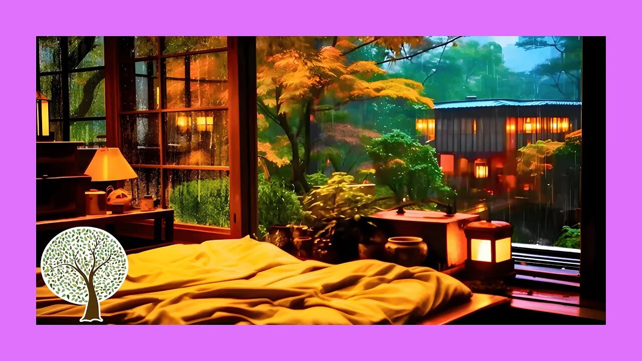 How to Fall Asleep Really Fast | Sleep Music with Rain Sounds 💧 Relaxing Music