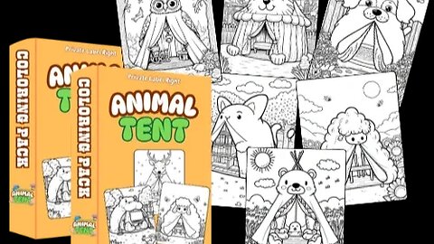 Animal Tent Coloring Pages Review : Fun and Creative Ideas for Kids