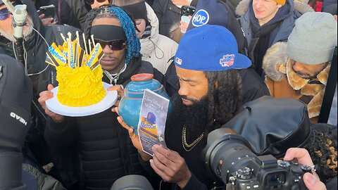 New Yorkers Bid Farewell to MetroCard at “Farewell Service” in Washington Square Park