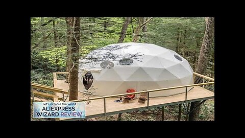 Prefabricated Luxury Hotel Stargazing Safari Glamping Igloo Dome Tent Review