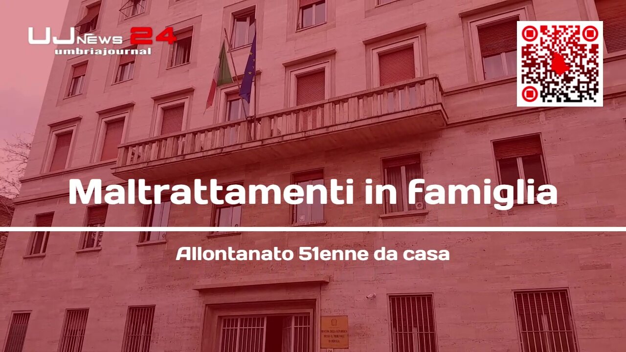 Maltrattamenti in famiglia Allontanato 51enne da casa