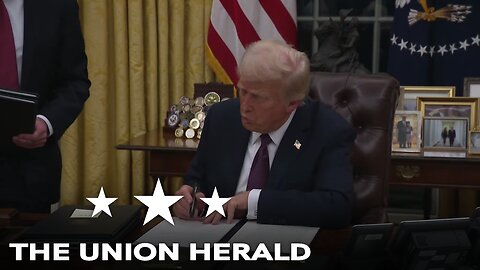 President Trump Signs Day One Executive Orders