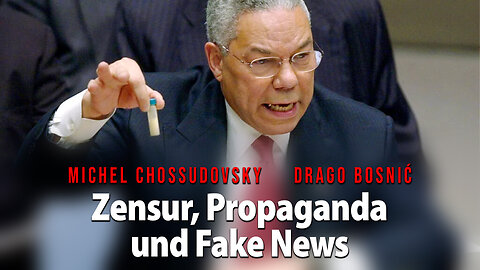 Zensur, Propaganda und Fake News - MICHEL CHOSSUDOVSKY & DRAGO BOSNIĆ