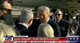 Trump Departs Israel On His Way To Egypt After His Historic Speech To The Knesset