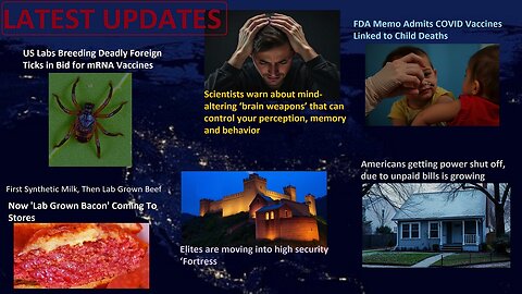 US Labs Breeding Deadly Foreign Ticks in Bid for mRNA Vaccines & Other News