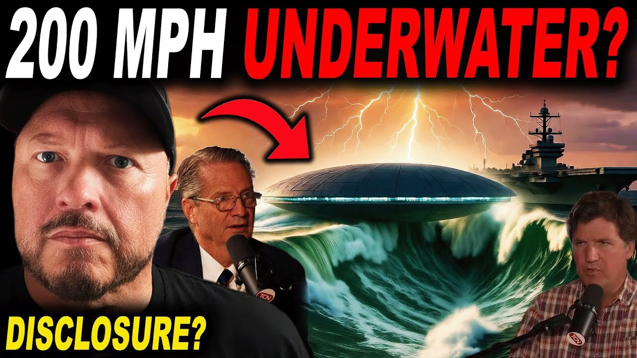 BREAKING: Alien Crafts in the Ocean (Big as a football field)?