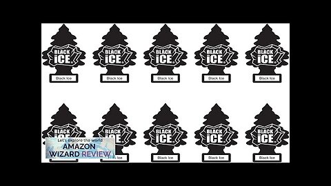 Little Trees Car Freshener Black Ice 10-Pack Review