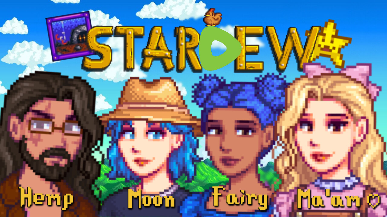 TWO FISH AWAY FROM BEATING THE GAME | Stardew Co-Op 💚✨