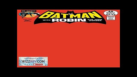 Batman #237 (Facsimile Edition Cover C Blank Variant) Review