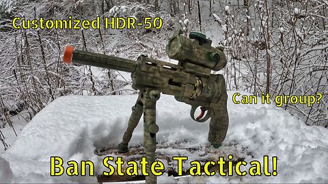 Umarex HDR-50 DIY Custom! Re-gifting Old Launchers! (Ban State Tactical)