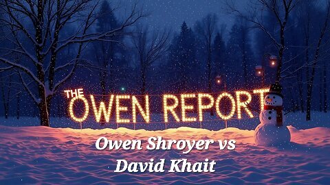 Owen Shroyer vs David Khait On Israel, Foriegn Policy And The Future Of The American Right