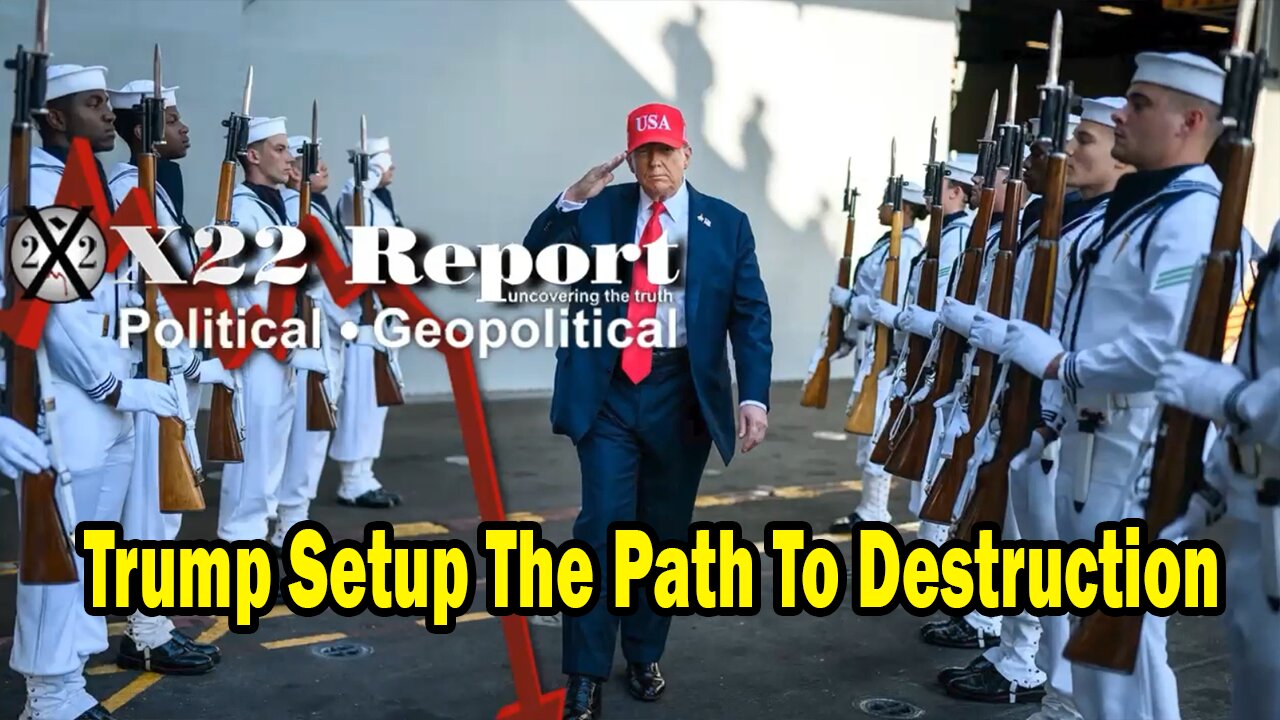 X22 Report - [DS] Is Fighting Back, They Are Forming The Insurrection, Trump Setup The Path To Destruction