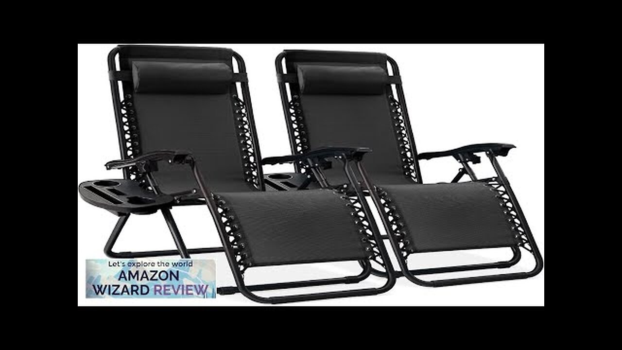 Best Choice Products Set of 2 Adjustable Steel Mesh Zero Gravity Lounge Review