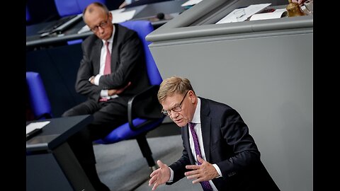 LIVE: 43. Bundetagssitzung | Haushalt 2026 | Etat für Kanzler, Verteidigung und Auswärtiges Amt