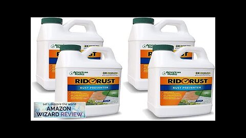 Rid O Rust RR1 Rust Stain Preventer. Use Rid O' Rust RR1 Review