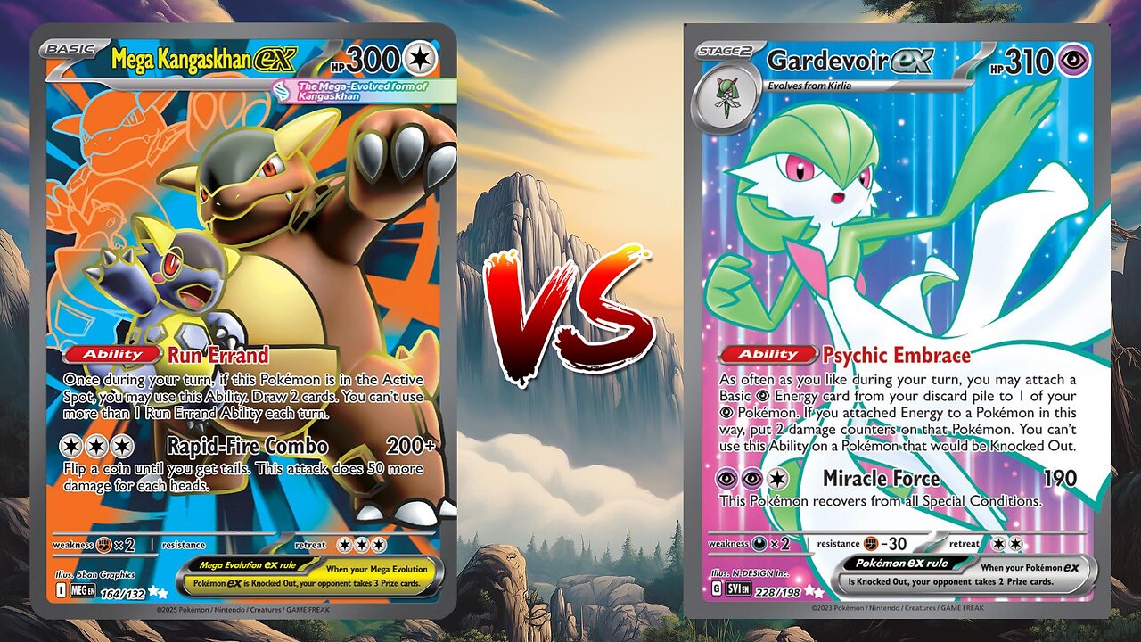 Pokemon TCG Live Mega Kangaskhan EX Slowbro VS Gardevoir EX Munkidori!!