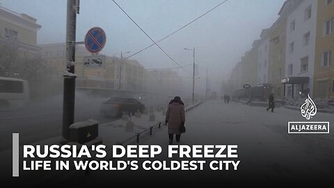 Russia's deep freeze: Life in Siberia's -45C winter freeze