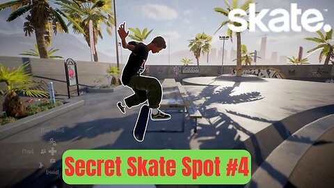 EA Skate. | Secret Skate Spot #4 | Tutorial Island | 4K