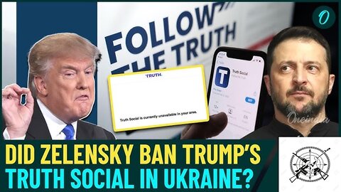 Actor Dictator Zelensky Blocks Access to President Trump's Social Media Platform Across Ukraine