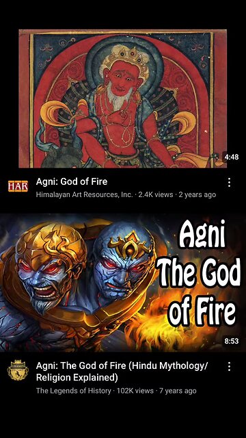 Yahweh is Agni 🌋