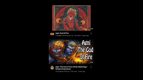 Yahweh is Agni 🌋
