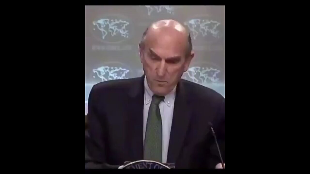 Former US special representative for Venezuela Elliott Abrams