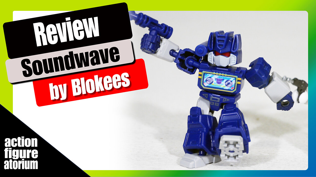 Blokees Soundwave | Do these minifigs work with Minimates and others? | Poorman's Review